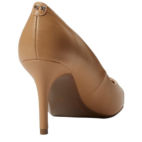 Calvin Klein Women's Beige Pointed Toe Pumps Size 7M Mid Heel Elegant - Picture 2 of 11